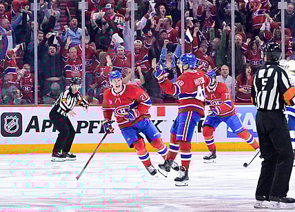 NHL: Stanley Cup Playoffs-Tampa Bay Lightning at Montreal Canadiens