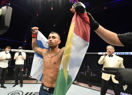 Makwan Amirkhani and Danny Henry during UFC 251