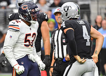 NFL: Chicago Bears at Las Vegas Raiders