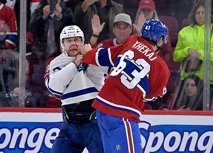 NHL: Toronto Maple Leafs at Montreal Canadiens, xhekaj