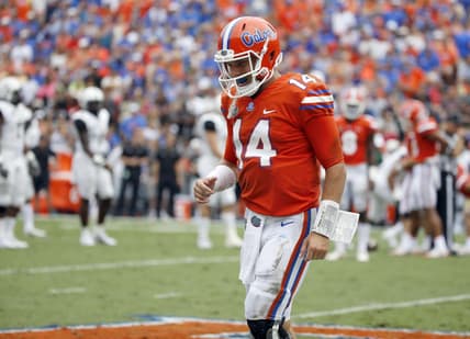 Florida Gators quarterback Luke Del Rio