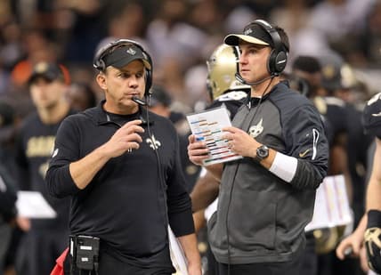 New Orleans Saints' Sean Payton, Dennis Allen