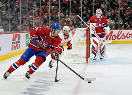 NHL: Detroit Red Wings at Montreal Canadiens