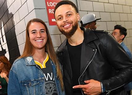 Sabrina Ionescu will faces Stephen Curry in a 3-point contest during NBA All-Star Weekend.