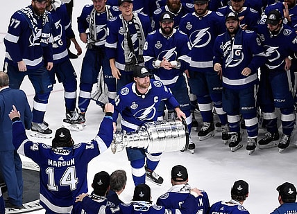 Tom Brady, Tampa Bay Buccaneers react to Lightning's Stanley Cup win