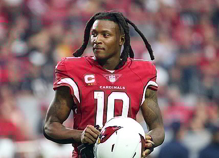 DeAndre Hopkins had 1,407 yards receiving in his first season with the Cardinals (2020), but combined for 1,289 yards in the previous two seasons.