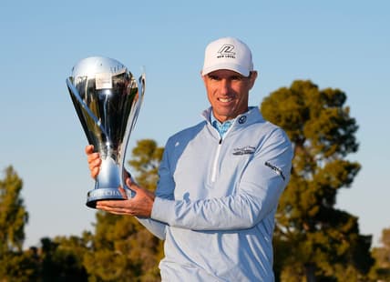 Nov 13, 2022; Phoenix, AZ, USA; Steven Alker wins the Charles Schwab Cup. Mandatory Credit: Rob Schumacher/The Arizona Republic-USA TODAY NETWORK