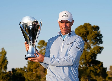 Nov 13, 2022; Phoenix, AZ, USA; Steven Alker wins the Charles Schwab Cup. Mandatory Credit: Rob Schumacher/The Arizona Republic-USA TODAY NETWORK