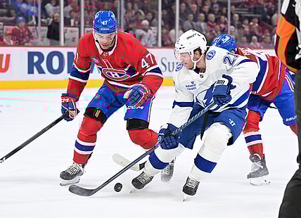 NHL: Tampa Bay Lightning at Montreal Canadiens