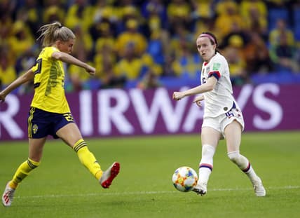 Rose Lavelle nutmeg