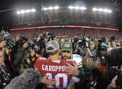 Aaron Rodgers, Jimmy Garoppolo