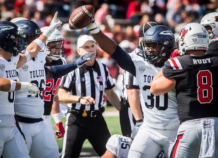 Ball State faces off against Toledo at Scheumann Stadium Saturday, Sept. 25, 2021.

Ballstatevtoledofootball 5