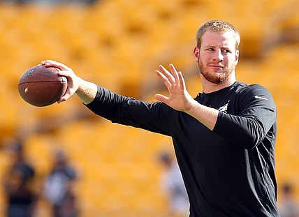 Eagles quarterback Carson Wentz