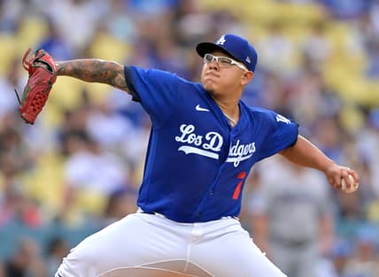 Los Angeles Dodgers' Julio Urias