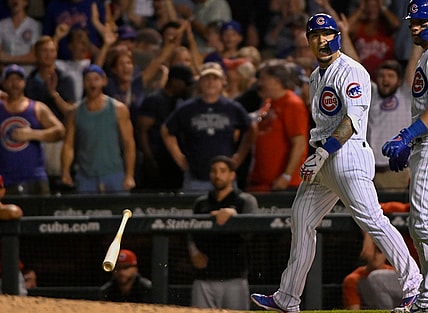 MLB: Cincinnati Reds at Chicago Cubs