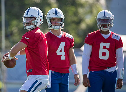 Panthers vs Colts, Jacob Eason