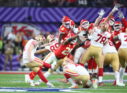 San Francisco 49ers' Jake Moody, Super Bowl LVIII