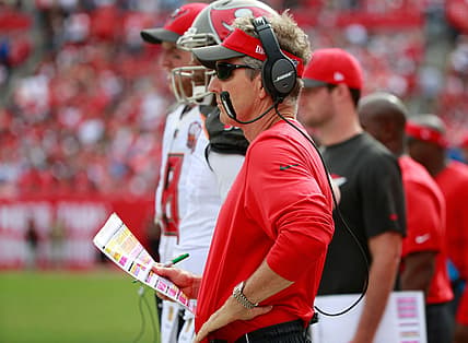 Dirk Koetter isn't a fan of all the Hard Knocks questions