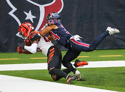 Tee Higgins against the Houston Texans
