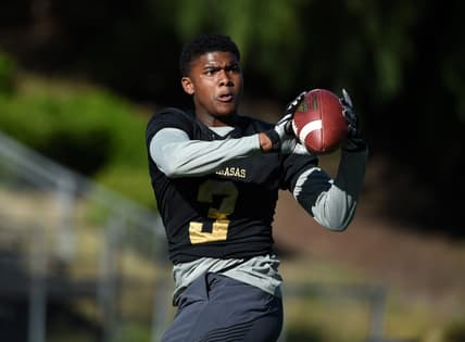 Keyshawn Johnson Jr. Was cited for possession of Marijauan on campus at Nebraska.