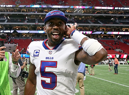 Buffalo Bills quarterback Tyrod Taylor in NFL Week 4