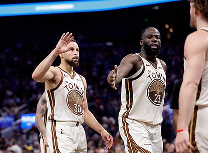 Stephen Curry and Draymond Green