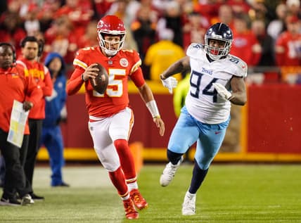 Kansas City Chiefs' Patrick Mahomes