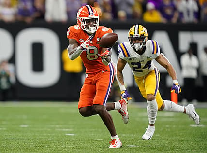 Clemson wide receiver Justyn Ross cleared to play after spinal injury