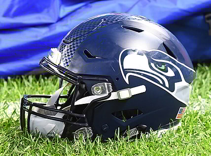 Seattle Seahawks helmet