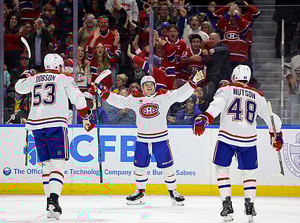 NHL: Montreal Canadiens at Buffalo Sabres, cole caufield