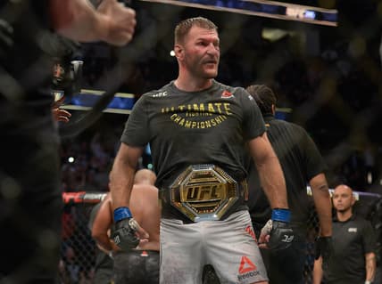 Stipe Miocic after UFC 241 win over Daniel Cormier