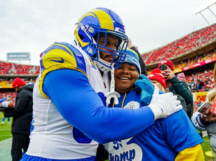 Los Angeles Rams Aaron Donald injury