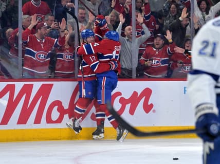 NHL: Tampa Bay Lightning at Montreal Canadiens
