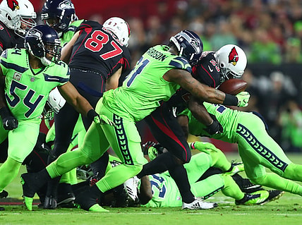 Seattle Seahawks defensive lineman Sheldon Richardson