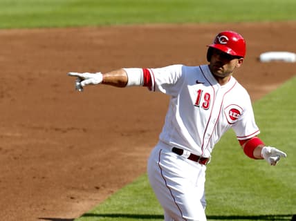 Reds first baseman Joey Votto