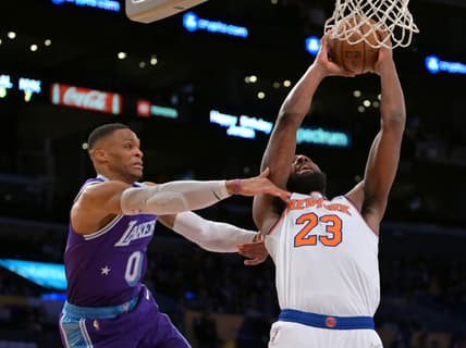 NBA: New York Knicks at Los Angeles Lakers