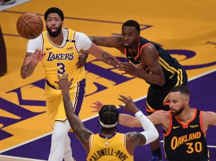 NBA: Golden State Warriors at Los Angeles Lakers
