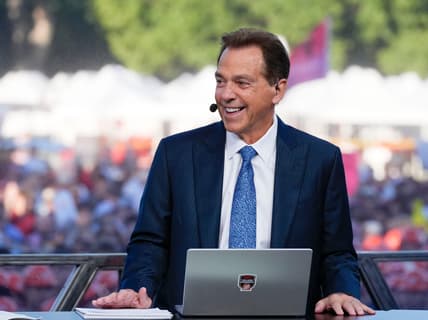 Former Alabama head coach Nick Saban
