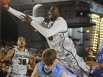 NCAA Basketball: Carrier Classic-Michigan State vs North Carolina