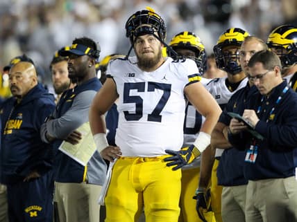 Michigan center Patrick Kugler