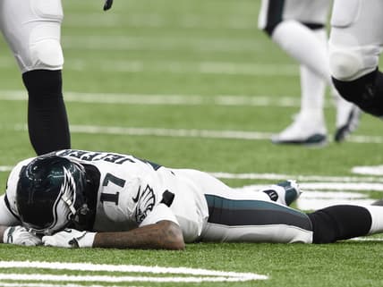 Philadelphia Eagles Alshon Jeffery during game against Saints