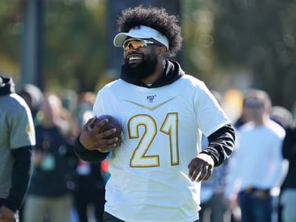 Dallas Cowboys running back Ezekiel Elliottt