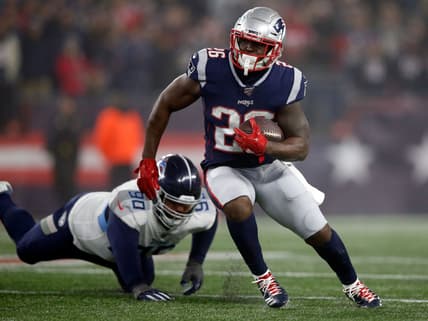 New England Patriots running back Sony Michel
