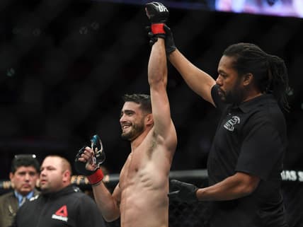 Randy Costa during UFC Fight Night