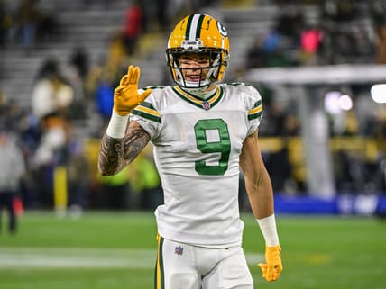 Green Bay Packers' Christian Watson