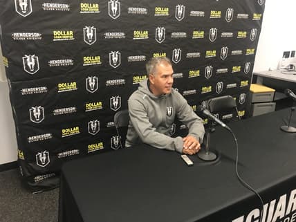 Manny Viveiros Henderson Silver Knights head coach