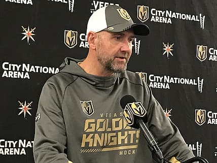 Peter DeBoer, Vegas Golden Knights head coach