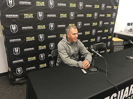 Manny Viveiros Henderson Silver Knights head coach