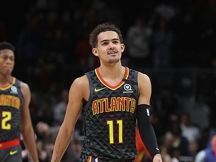 Trae Young nutmeg