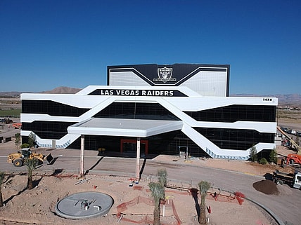 Las Vegas raiders headquarters and training sender Henderson
